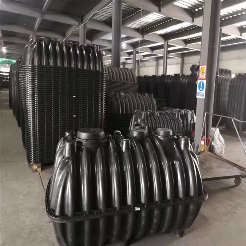 PE一体式塑料化粪池 农村厕改 塑料三格式 加厚 耐压 耐寒 化粪池