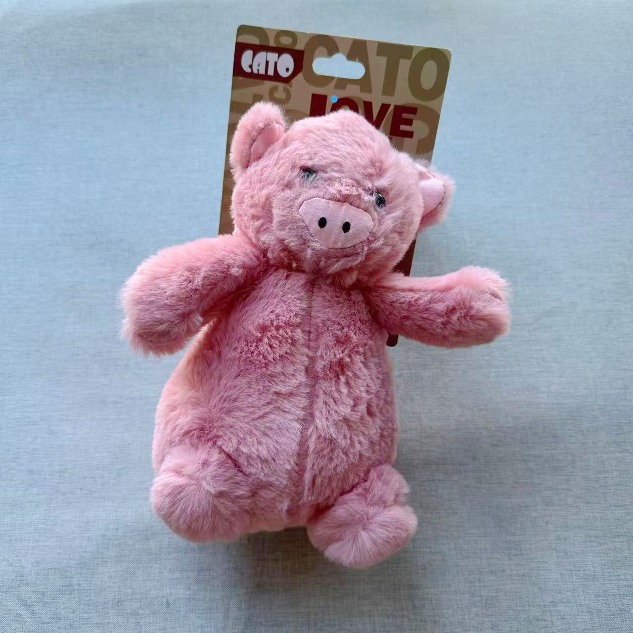 핑크 돼지 강아지 장난감 21*13cm