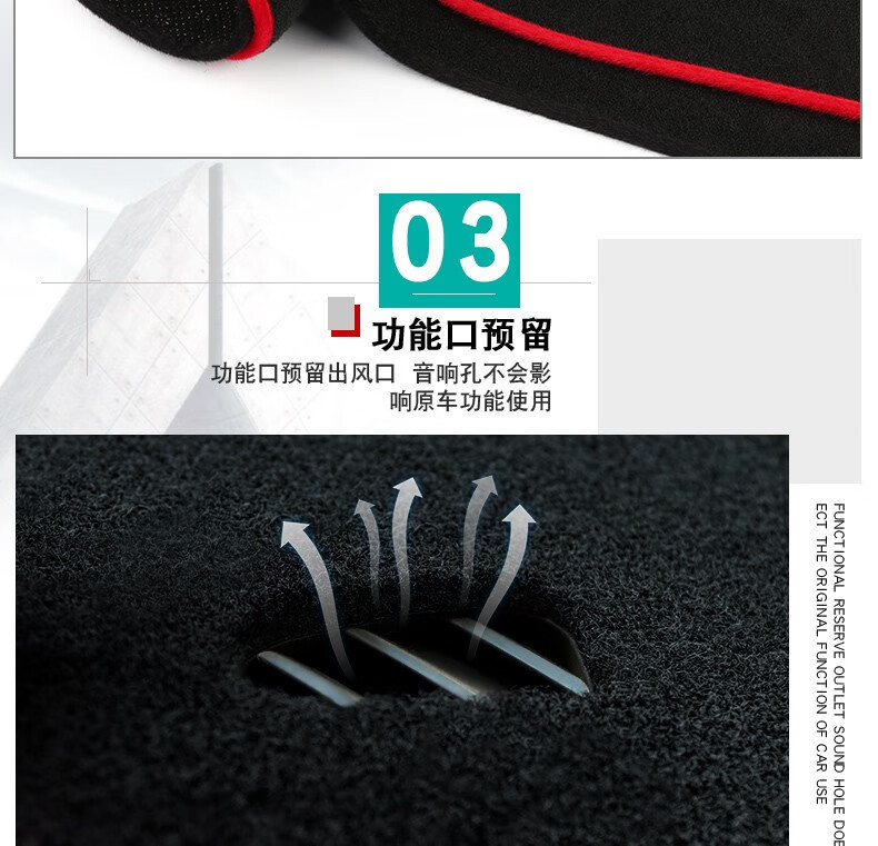 Suitable for 23 Models of Honda Zrv, the Sun Protection Mat on the Center Console, the Dashboard Light-Proof Mat, the Dashboard Sunshade Mat