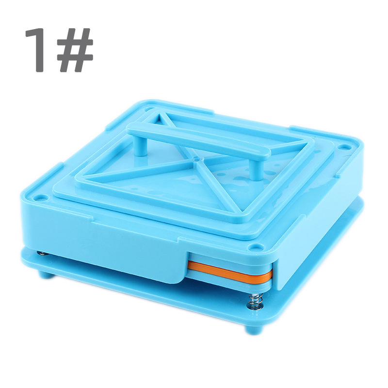 胶囊灌装机1#100孔胶囊板胶囊填充板灌装器不带挡粉板 蓝色(1#)