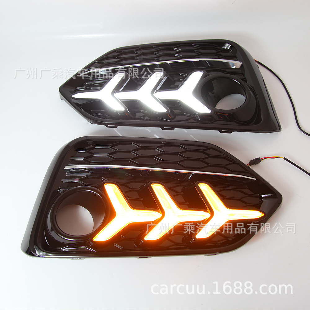 Adecuado para 21 Honda Civic 2 luces de circulación diurna del compartimiento 20 Fishbone CIVIC 2 luces de circulación diurna del compartimiento