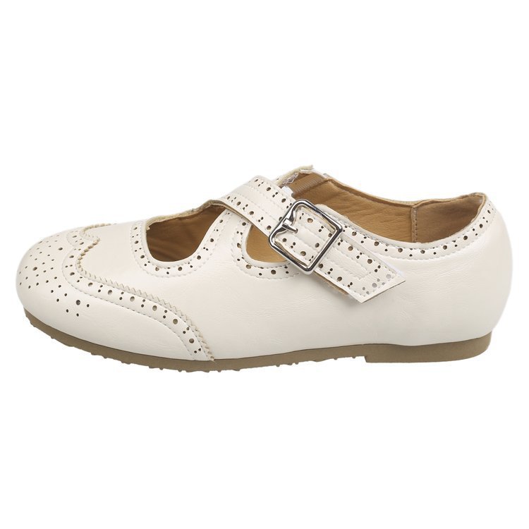 Veloc Velcro Retro Zapatos Marizhen mujer 2026 primavera y verano nuevo hueco tallado correa cruzada zapatos de sola sola plana explosión