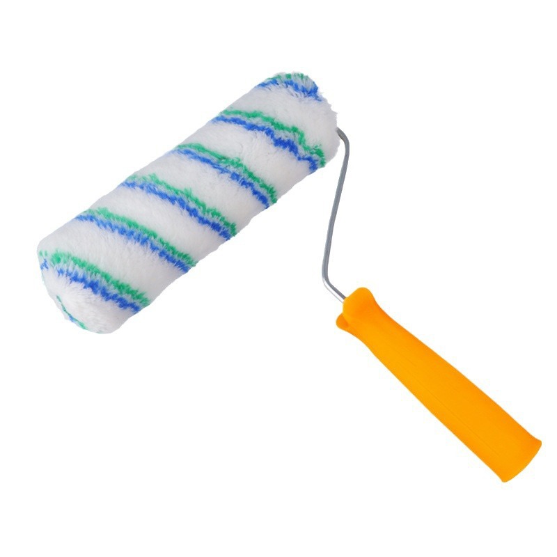 No hay recubrimiento de ángulo muerto de 9 pulgadas cepillo de rodillo de pintura enchufable cepillo de rodillo de pintura de látex doméstico fábrica de cepillo de pintura industrial