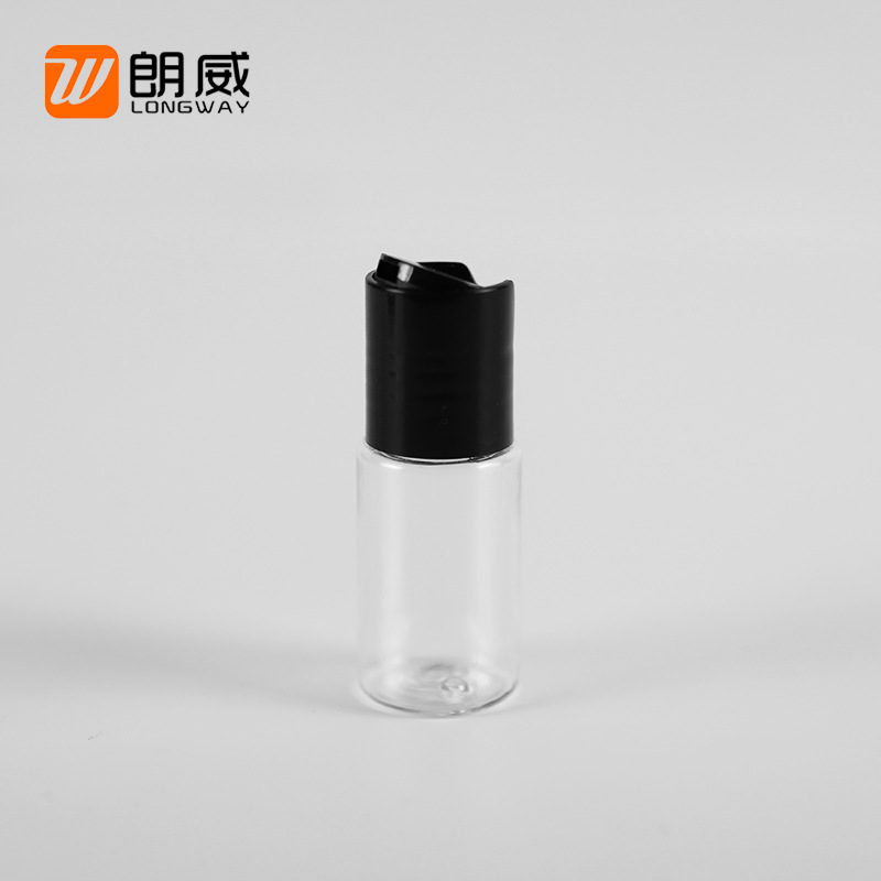 Longwei 10ml hombro plano mil botella de cubierta de otoño botella de plástico para mascotas botella de rocío puro pequeña capacidad sub-botella mil botella de cubierta de otoño