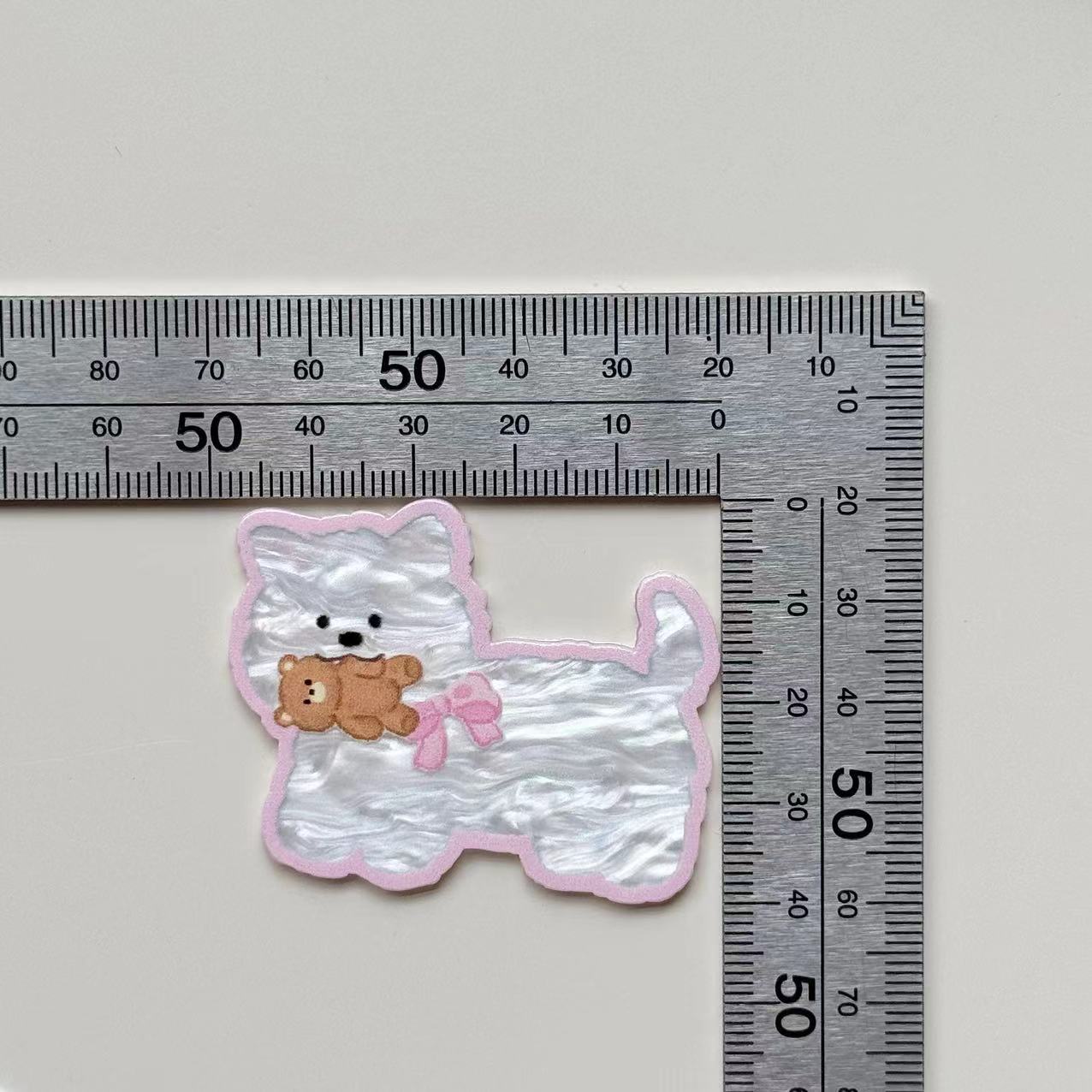 파란색과 분홍색 강아지 [분홍색 강아지]