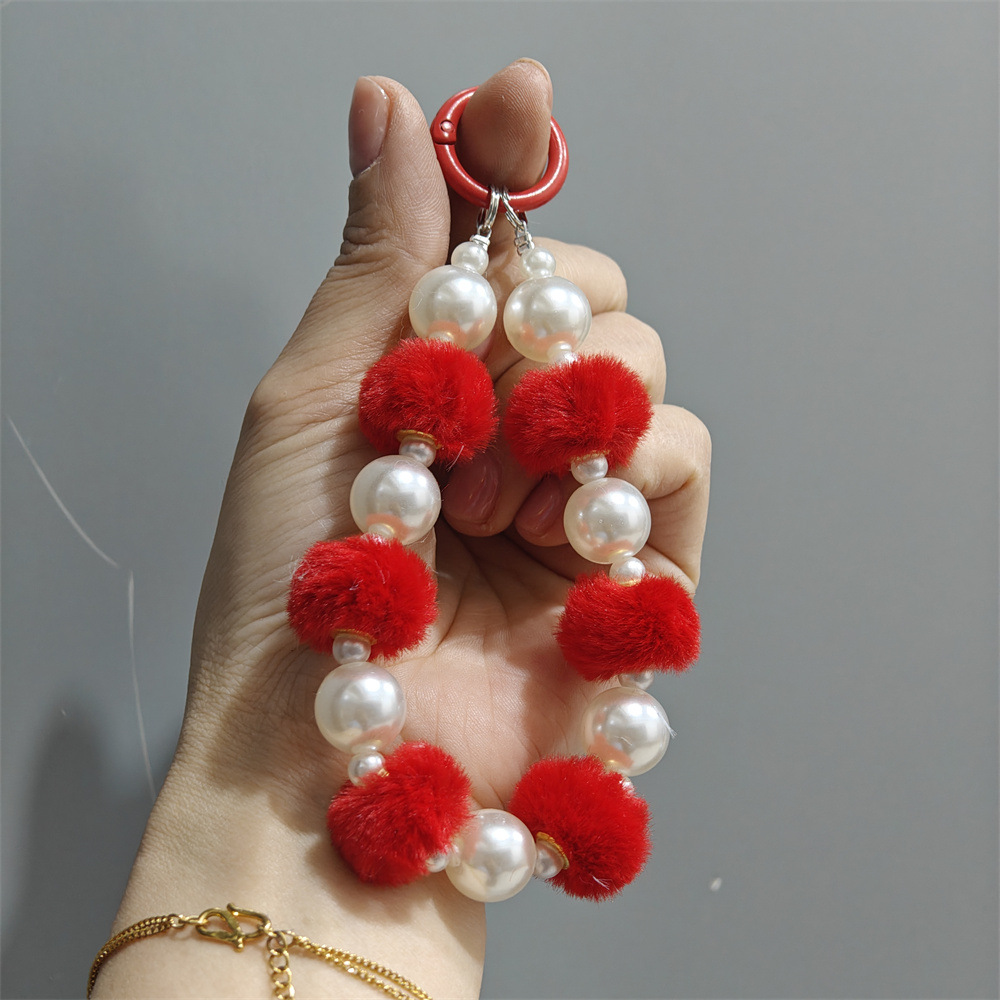 Explosión de perlas de MaoDi cadena de teléfono móvil de alto nivel sin cuentas de junta colgante de pulsera hecha a mano fabricantes de mujeres al por mayor