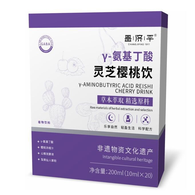 昌济平y-氨基丁酸灵芝樱桃饮200ml 支持一件代发 源头厂家直发|undefined