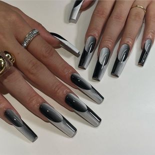 ���Q�羳�ڻ���ʯ�LT��ָ��Ƭ�u׃ɫ���������NƬ���lfake nails