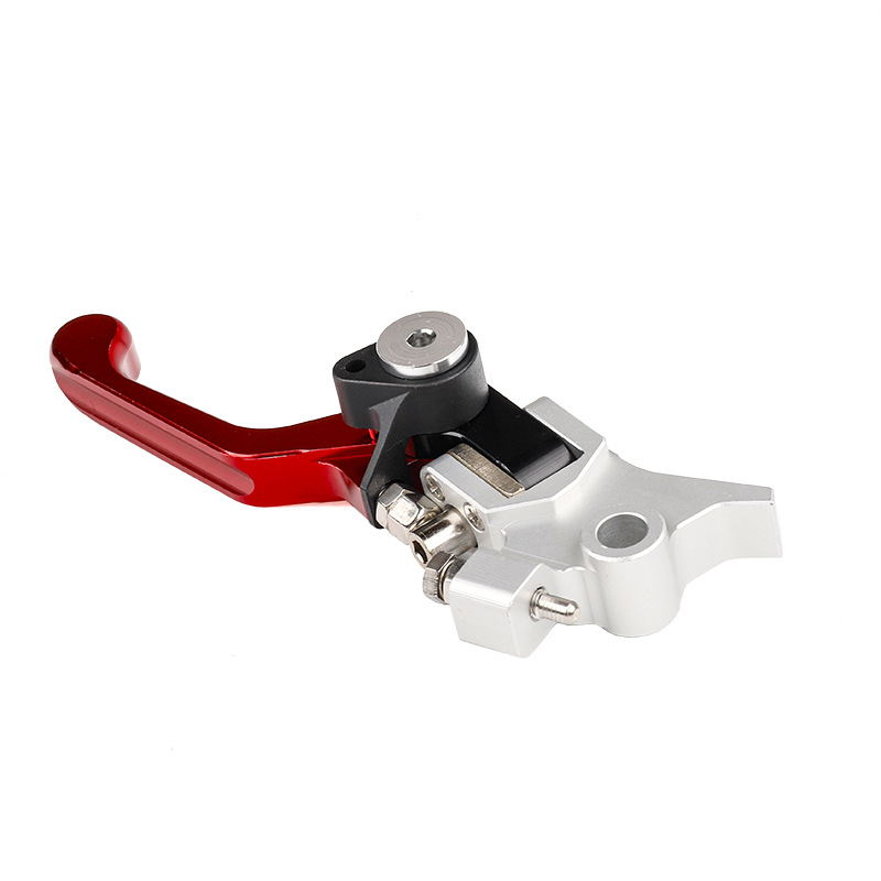 Off-Road Motorcycle Accessories Ktm Silver-White Front Disc Brake Pump with Folding Handle Hydraulic Brake Pump