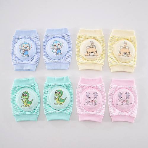 Children's breathable mesh knee pads, baby knee pads, infant knee pads for crawling, learning to walk, walking, and sports elbow pads