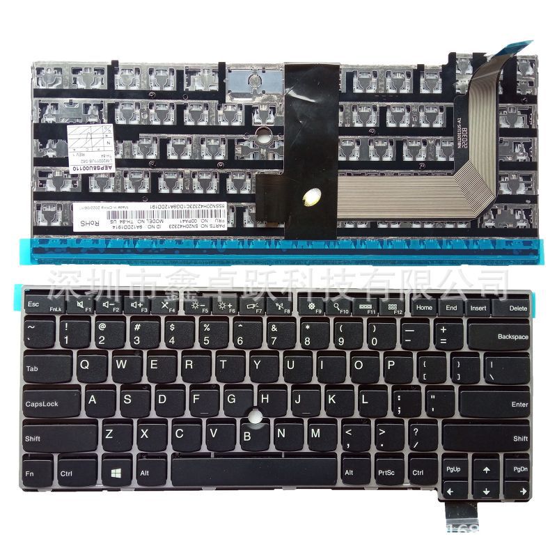 US applicable to Lenovo S2 T460S T470S Thinkpad 13 2nd notebook keyboard US applicable to Lenovo S2 T460S T470S Thinkpad 13 2nd notebook keyboard
