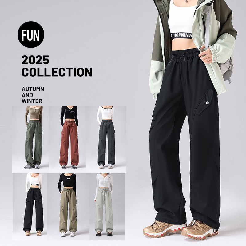 Three-In-One Softshell Pants Northeast Snow Country Ski Pants Thickened Women's Cargo Pants Men's Three-Proof Hiking Pants for Xizang