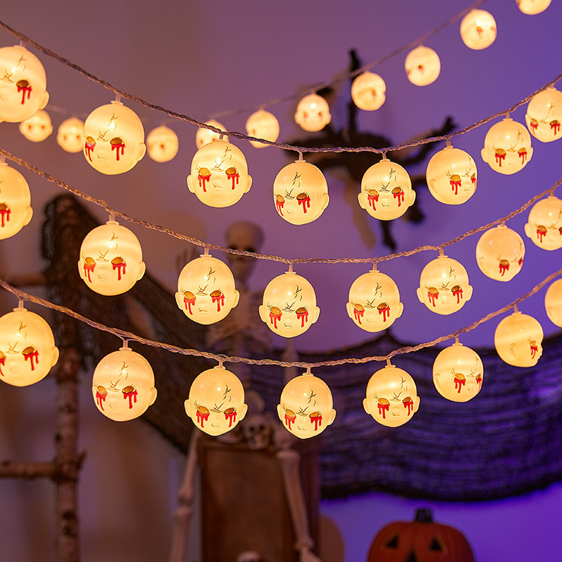 ハロウィーン道具カボチャのランプの飾りledのシーンの配置のペンダントの発光の置物diyおもちゃ|undefined