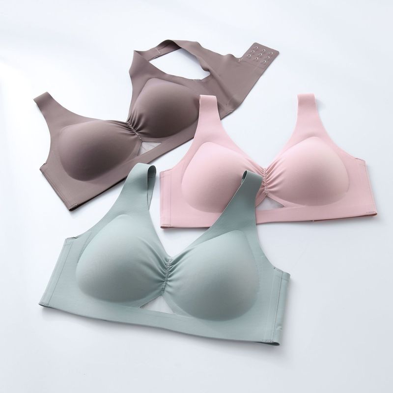 One-Piece Seamless Latex Intimates Women's Bra Classy Student Sports Maternity Vest Large Size Adjustable One-Piece Seamless Latex Intimates Women's Bra Classy Student Sports Maternity Vest Large Size Adjustable