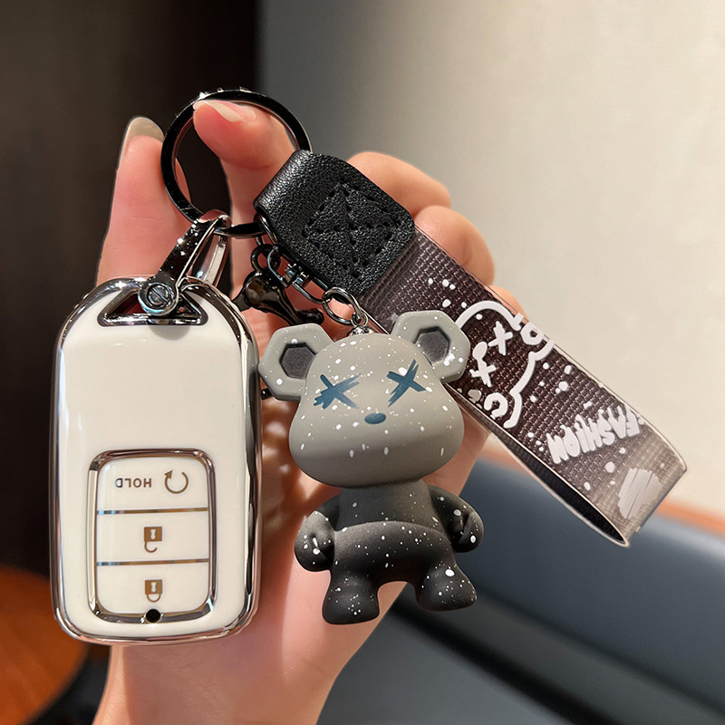 Imágenes aplicables Funda para llaves de coche Nuevo Civic Accord crv de décima generación Binzhi xrv Crown Road Lingpai Fit Shell Hebilla