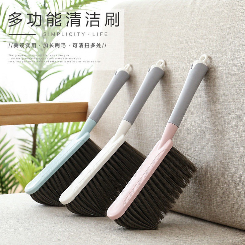 Bed brush Large Soft fur Long handle brush remove dust bedroom household Artifact clean The bed lovely Broom