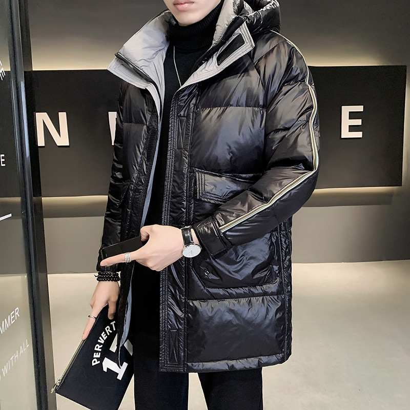 Mid-length down jacket for men YR320