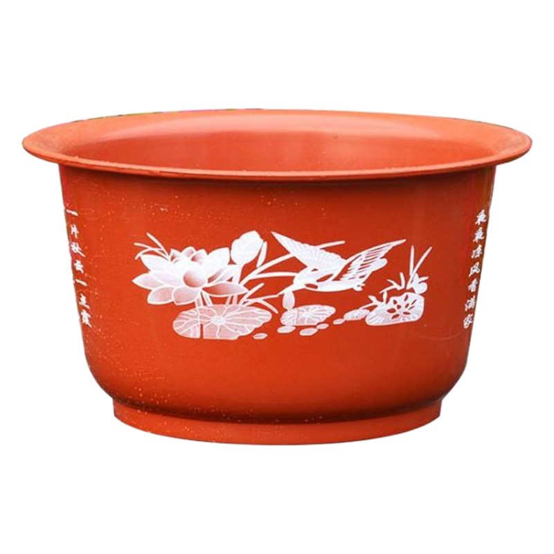 Flor de loto engrosada nenúfar macetas de loto macetas de resina macetas hidropónicas no porosas fabricantes