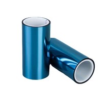 PET透明离型膜 防静电压纹5C单双面电子模切防胶粘硅油膜