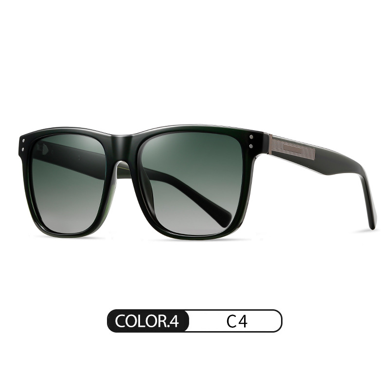 Venta caliente transfronteriza nuevo polarizador S31131 gafas de sol polarizadas de hoja de marco grande de moda gafas de sol de tiro callejero al aire libre