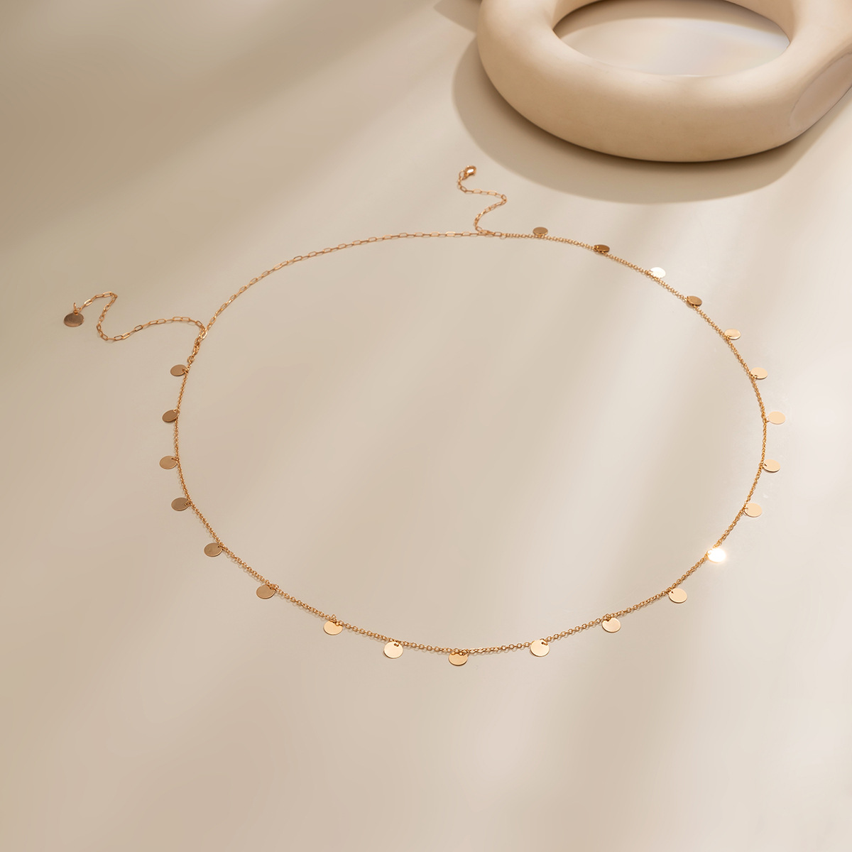 Fashion Round Copper Womenu0027S Body Chain