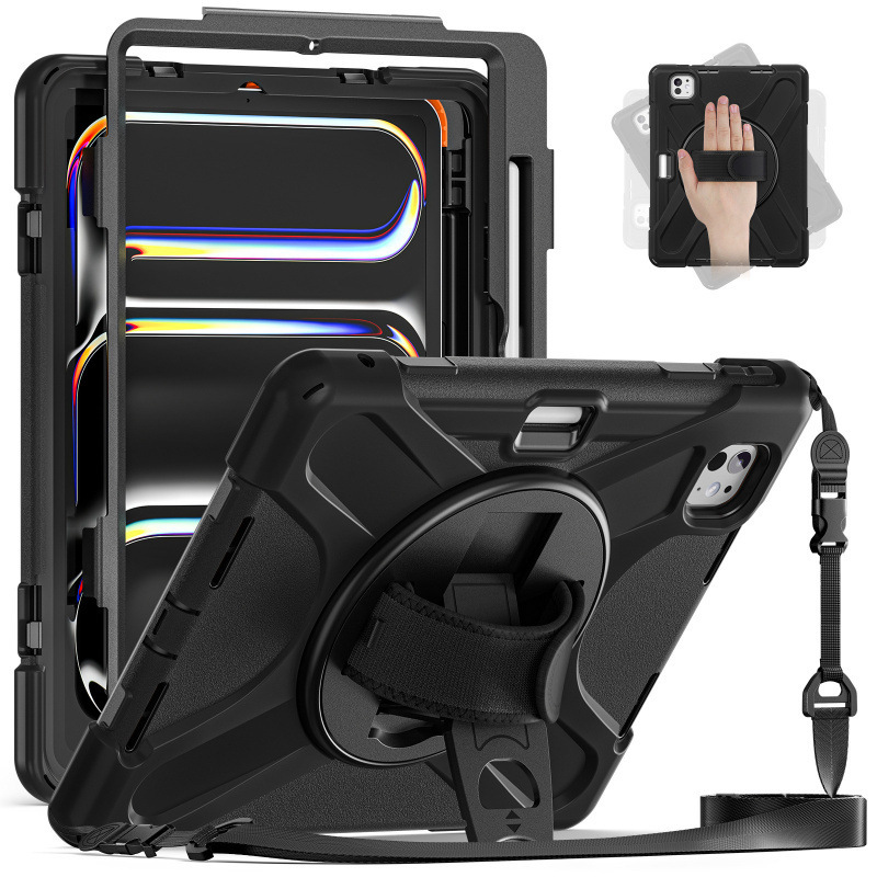 Pirate King for Apple 2024ipad pro11 Tablet PC Protection Handheld Three-proof Tablet Protective Shell Explosion