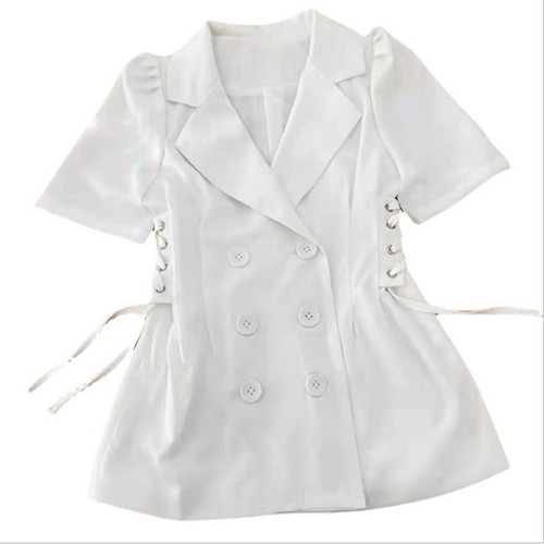 Goddess-style suit dress, waist-cinching and versatile skirt, British-style A-line skirt for girls, summer trend