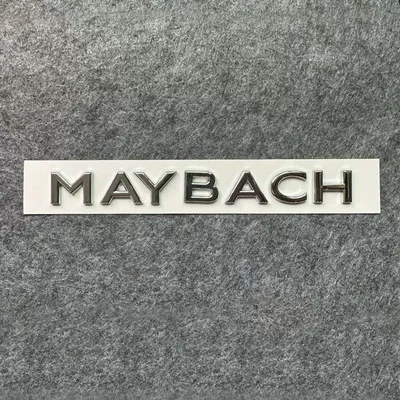 vertical emblems, Car logo - standard-maybach-english-labeling