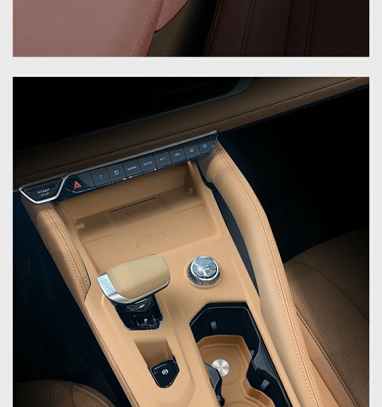 Center Console Gear Panel Protective Film Silicone Pad for Geely Xingyue L
