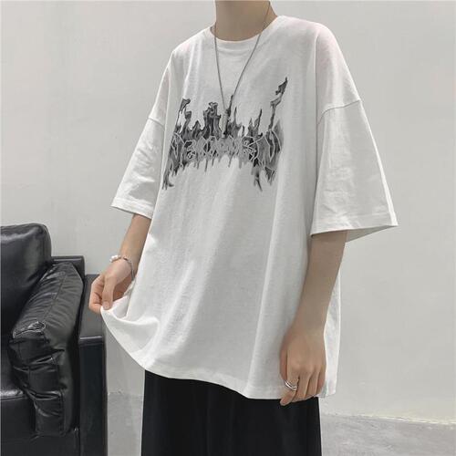 Heavyweight T-shirt for Men and Women, Design-Savvy, Niche, Summer Trend, Short-Sleeve, Streetwear Brand, High-End, American Style