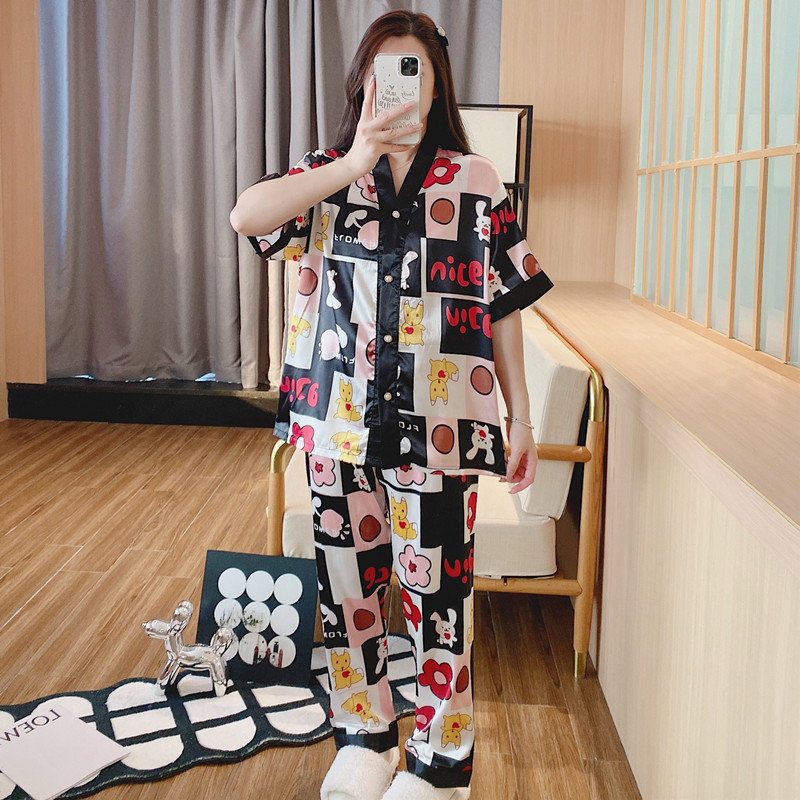 922-짧고 긴 격자 무늬 꽃