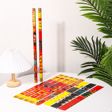 厂家批发pvc热收缩膜 环保静电膜瓶子标签膜玩具包装塑封膜彩印