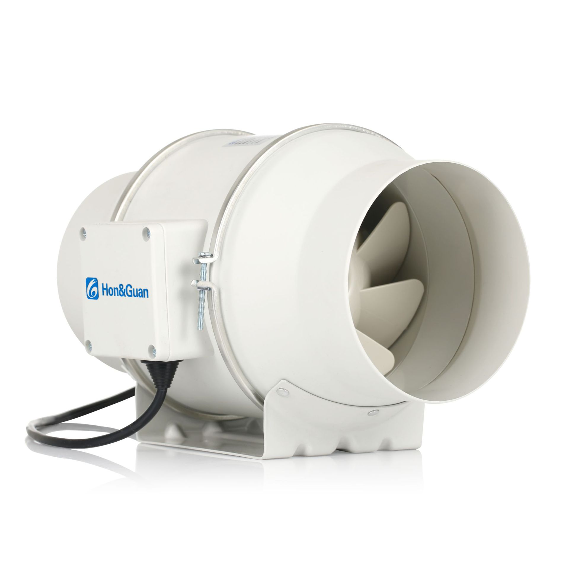 Ventilador de conducto diagonal transfronterizo con fuerte presión de viento para cocinas, salas de moxibustión, salas de juegos, fábricas, ventilador de ventilación serie HF. image 7
