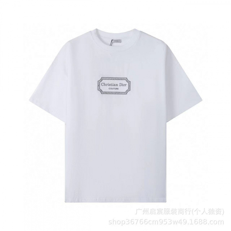 跨境家高品质圆领宽松短袖男女款休闲时尚百搭恤包邮批发一件代发|undefined