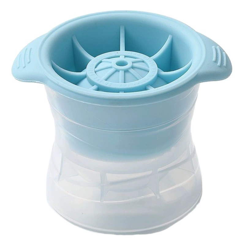 Форма для изготовления ледяных шариков, ящик для льда для виски, большой сферический силиконовый поднос для льда, круглый инструмент для изготовления ледяного подноса