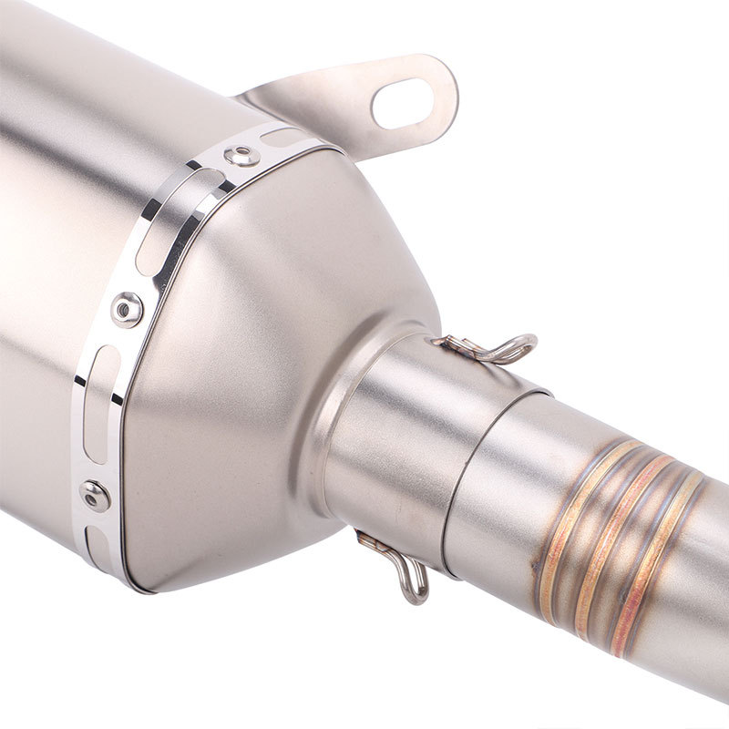 Suitable for motorcycle ZOTES 368 exhaust pipe modification, ZOTES 368 front section, tail section, and full section exhaust pipe