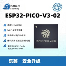 ESP32-PICO-V3-02 ���οƼ� ESP32 ϵ�y�����b SiP ģ�M