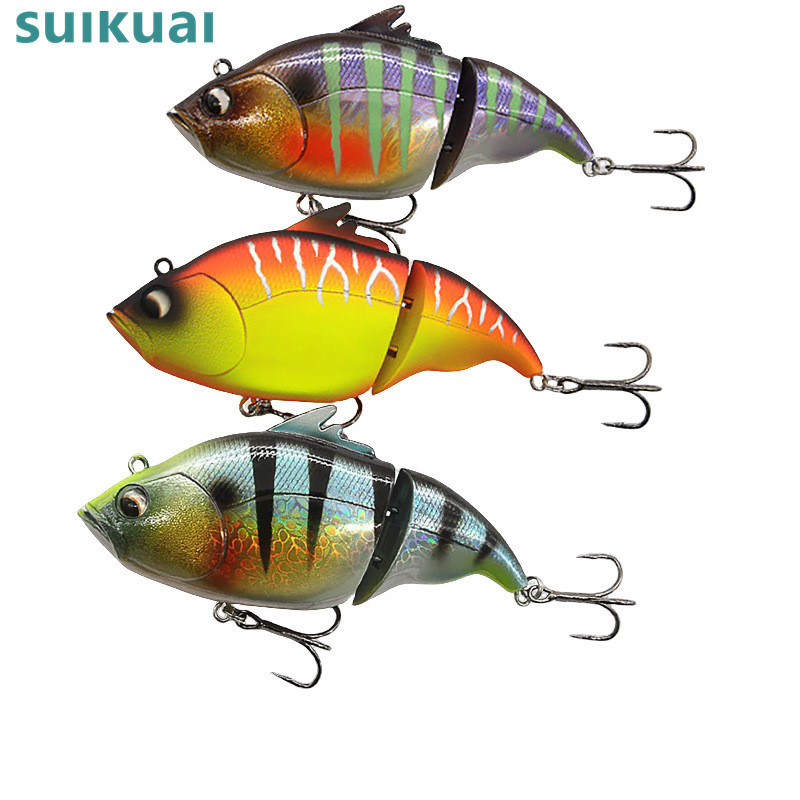 Quick with High-Quality Submersible Vib Multi-Section Fish Lure, Crank, Chubby Cross-Border Transmission, Popular Fishing Accessories Quick with High-Quality Submersible Vib Multi-Section Fish Lure, Crank, Chubby Cross-Border Transmission, Popular Fishing Accessories