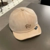 Khaki (puppy) soft canopy+reference June-24 months/hat circumference 44-48cm+adjustable