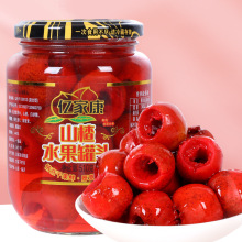 亿家康山楂水果食品罐头510型号4瓶装当季新鲜水果糖水罐头