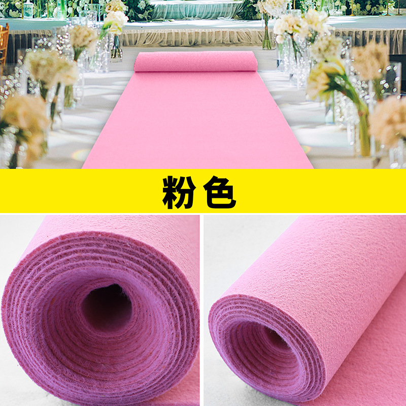 Alfombra roja desechable para exposiciones, alfombra de exhibición al por mayor, alfombra roja desechable para bodas y escaleras.