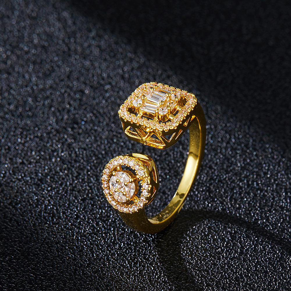 Nuovo design hip hop maschile Sense anello geometrico zircone di alta qualità dal vivo_voghion.com