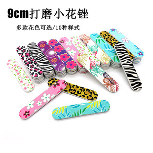 Colorful Mini Straight Sponge, Cute Double-Sided Manicure, Small Sanding Strip, Polishing and Wearable Nail Tool
