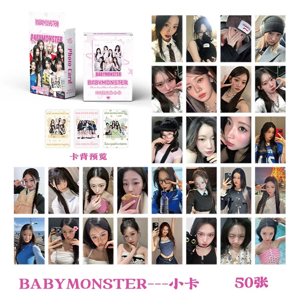 BABYMONSTER women's group small card [50 photos]