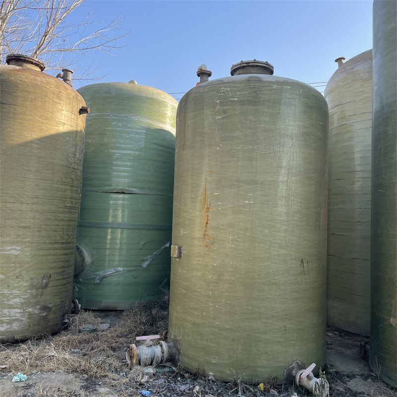 二手玻璃钢储罐 立式储存设备 二手工业储存罐