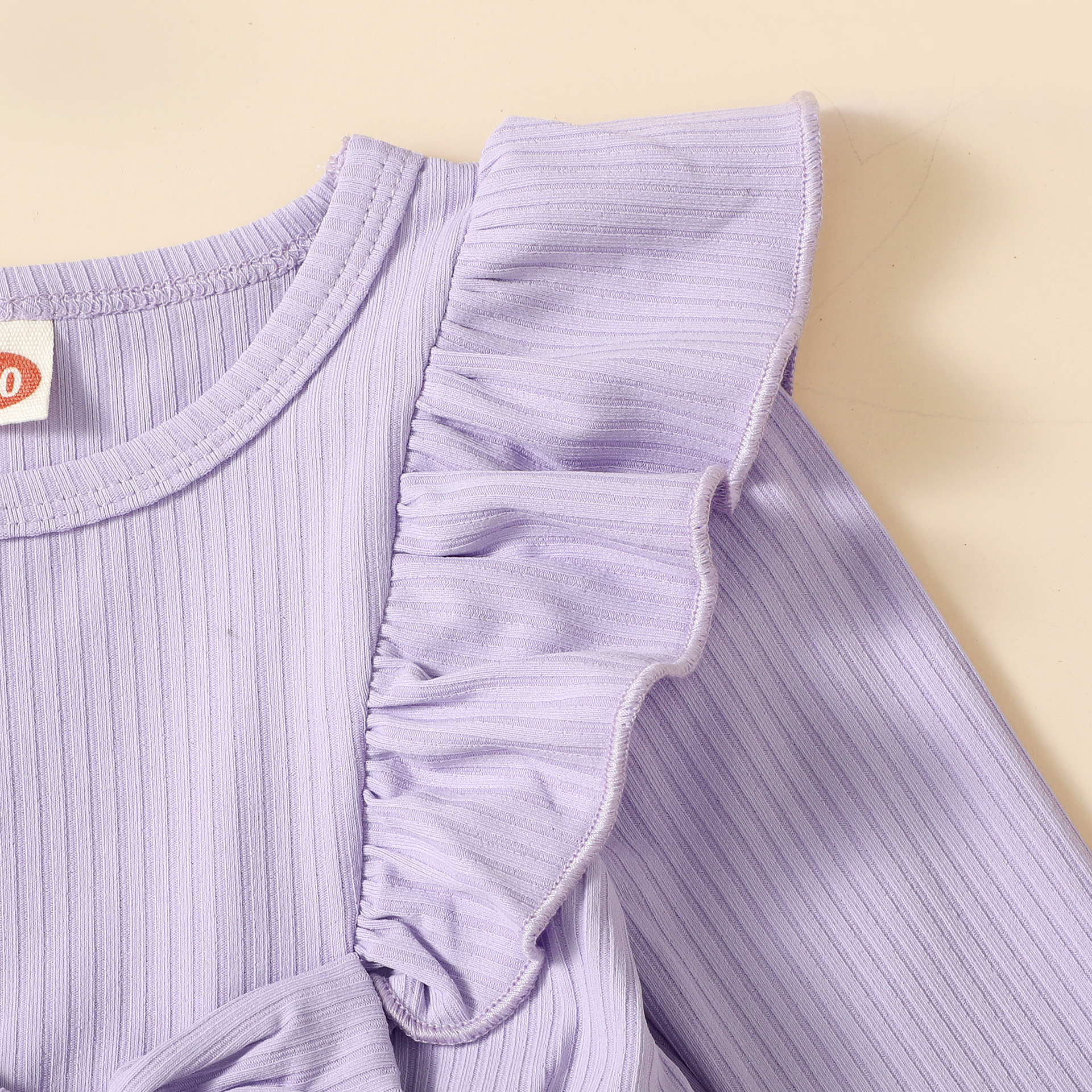 Pit manga larga flor entrepierna falda de gasa