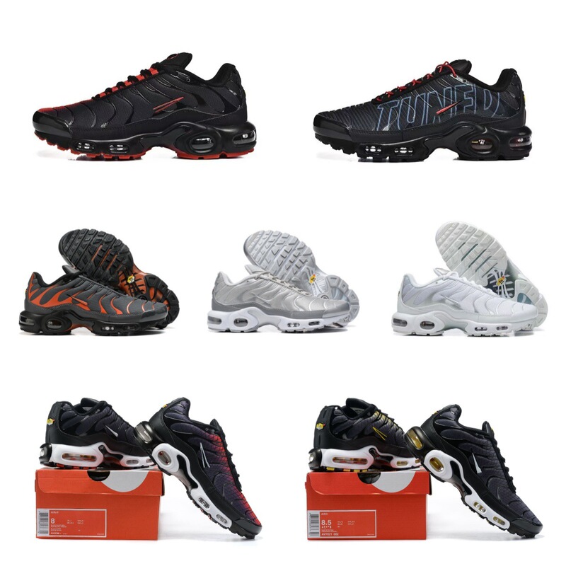 Putian Shoe Factory Agency Code Air Max Tn Running Sports Couple Shoes Height-Increasing Retro Full-Length Air Cushion Shoes