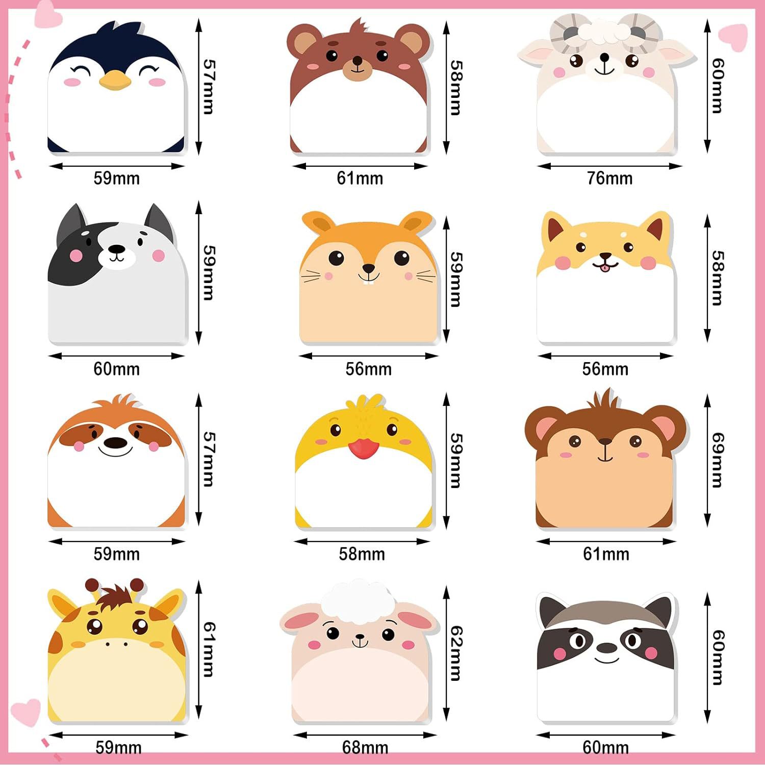 11g Weight Sticky Note Stationery Type 1 Piece, 1 Set Quantity Class, Learning, School Occasion Paper Material Ice Cream, Apple, Alarm clock, Frog Pattern Cute Style 1 Piece 1 Set Ice Cream Apple Alarm Clock Class Learning School Paper Cute Sticky Note 2