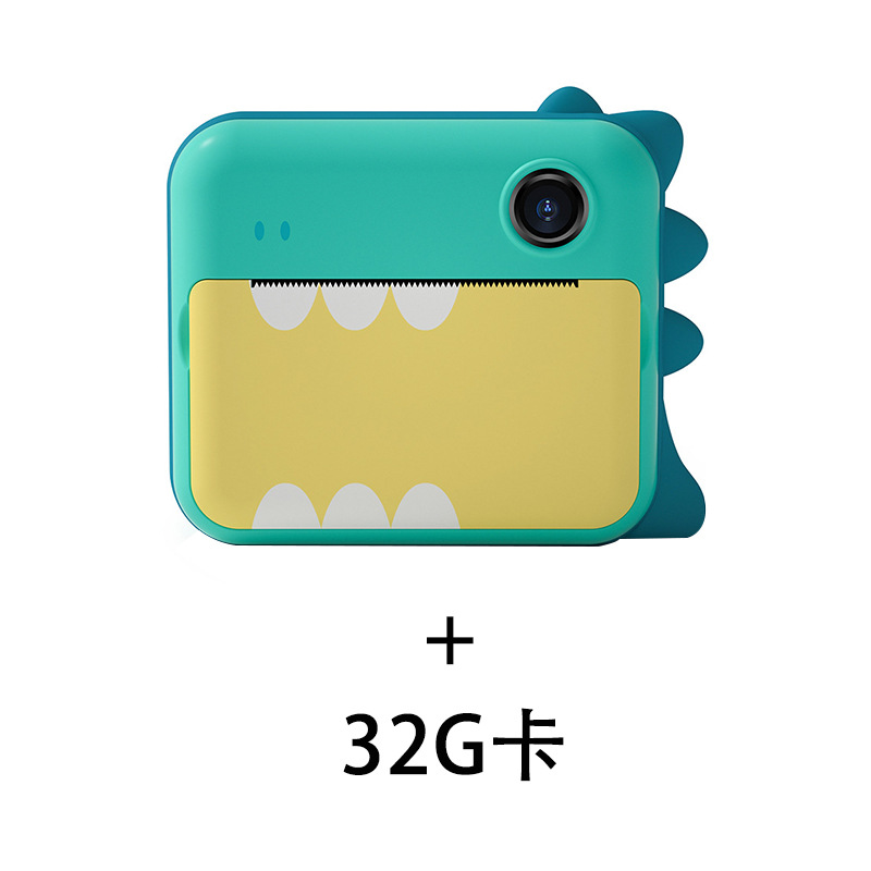 Nueva cámara para niños HD 1200W delantera y trasera cámara imprimible de dibujos animados cámara divertida Polaroid spot