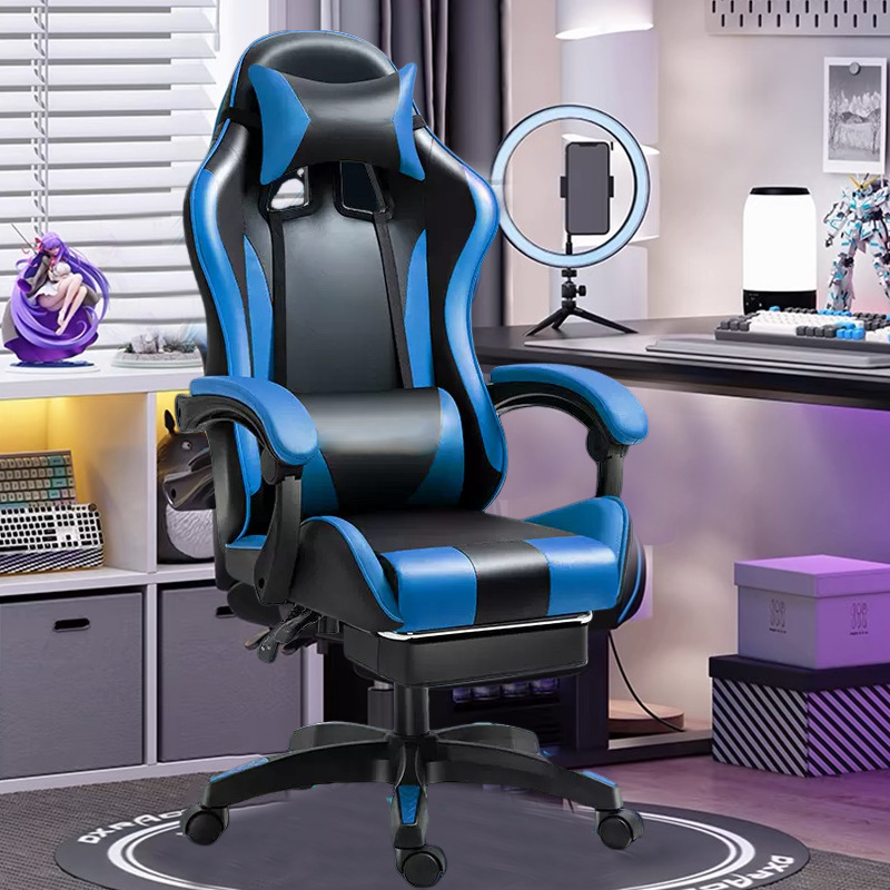 silla de juego de computadora silla de juego competitiva silla de juego silla giratoria industrial silla de oficina larga sentada